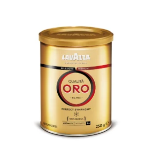 پودر قهوه لاوازا ۲۵۰ گرمی اورو قوطی فلزی | Lavazza