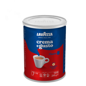 پودر قهوه لاوازا ۲۵۰ گرمی کرم گوستو قوطی فلزی | Lavazza