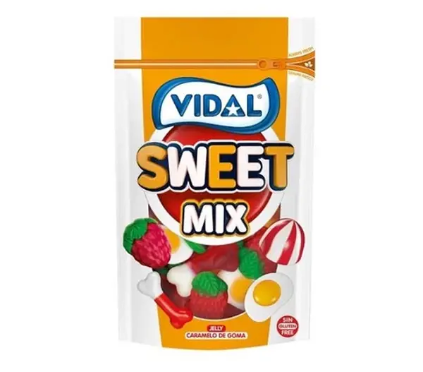 0198141cac3d72ee948e00797c3ad699.jpg پاستیل مخلوط ویدال Sweet Mix بدون گلوتن 180 گرم