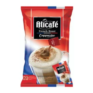 کاپوچینو علی کافه Alicafe مدل French Roast بسته 20 عددی