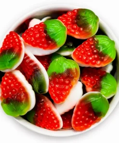 پاستیل توت فرنگی ( ۱۰۰ گرم )