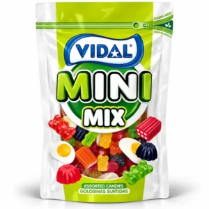 پاستیل بدون گلوتن اسپانیایی ویدال Vidal Jelly Mini Mix مدل میکس
