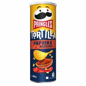 چیپس پرینگلز مدل Tortilla با طعم پاپریکا