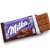 تابلت شکلات شیری با مغز موس شکلاتی ۱۰۰ گرمی میلکا Crema Cu Cacao