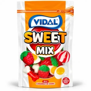 پاستیل مخلوط ویدال Sweet Mix بدون گلوتن 180 گرم