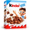 کورن فلکس شکلاتی با مغز شکلات کیندر - وزن 320 گرم