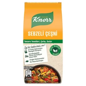 ادویه و چاشنی مخصوص سبزیجات کنور Knorr Sebzeli Cesni وزن 65 گرم