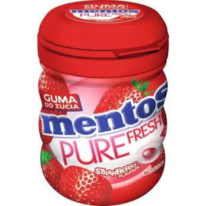 آدامس بدون قند منتوس Pure Fresh با طعم توتفرنگی