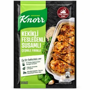 چاشنی مرغ کنور با آویشن، ریحان و کنجد Knorr با کیسه مخصوص پخت در فر