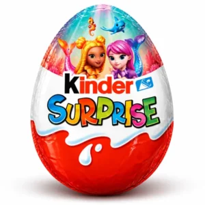 تخم مرغ شانسی کیندر سورپرایز Kinder Surprise طرح پری دریایی با شکلات و جایزه