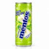 نوشیدنی پالپ دار برند منتوس mentos با طعم سیب و نوشابه