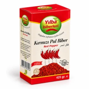 فلفل قرمز پول بیبر Yılba Kırmızı Pul Biber وزن 425 گرم