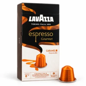 کپسول قهوه لاوازا اسپرسو گورمت کارامل ۱۰۰٪ عربیکا سازگار با نسپرسو Lavazza Espresso Gourmet Caramel