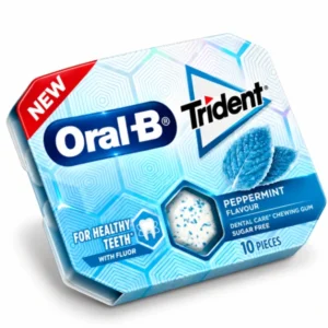 آدامس نعنا فلفلی تریدنت اورال بی Oral B Trident