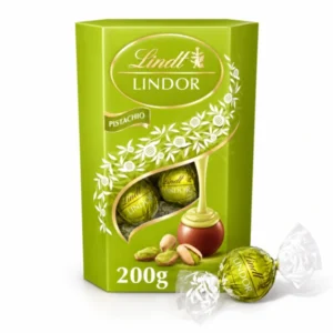 شکلات لیندور پسته‌ای لینت Lindt Lindor Pistachio وزن 200 گرم