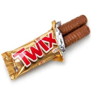 شکلات توییکس Twix با کارامل و بیسکویت وزن 55 گرم