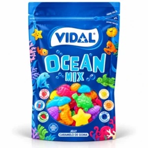 پاستیل میکس دریایی ویدال Vidal Ocean Mix وزن 180 گرم – بدون گلوتن