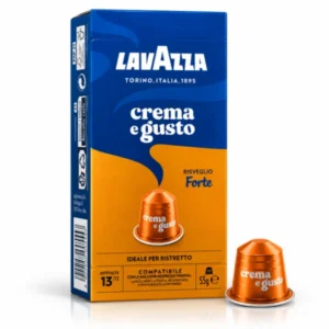 کپسول قهوه لاوازا کرما اِ گوستو فورته سازگار با نسپرسو اورجینال Lavazza Crema e Gusto Forte