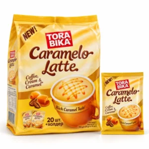 کافی میکس تورابیکا Caramelo Latte طعم کارامل وزن 500 گرم
