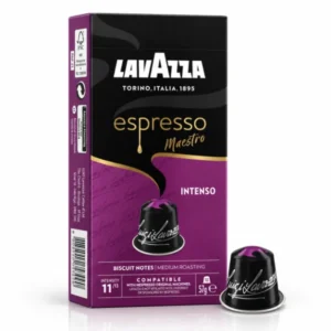 کپسول قهوه لاوازا اسپرسو مائسترو اینتنسو سازگار با نسپرسو اورجینال Lavazza Espresso Maestro Intenso