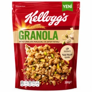 گرانولای جو دوسر پسته و شکلات سفید کلاگز Kellogg's GRANOLA