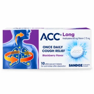 قرص جوشان ای‌ سی‌ سی لانگ ACC Long 600mg