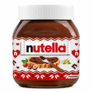 شکلات صبحانه نوتلا 630 گرمی طرح کریسمس (Nutella)