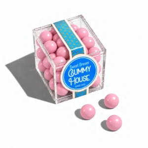 باکس دراژه شکلاتی با مغز کریسپی ( Pink )