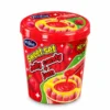 پاستیل سطلی با سس ترش ( توت فرنگی )