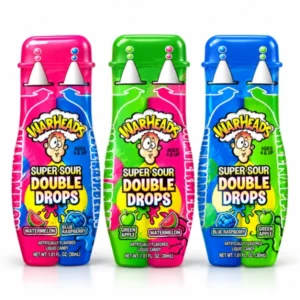اسلایم خوراکی ترش دابل دراپ وارهدز (30 میل) warheads