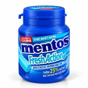 آدامس بشکه ای Fresh Action منتوس 60 گرم Mentos