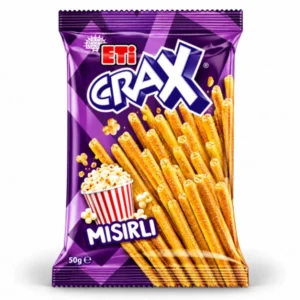 چوب شور (کراکر) کراکس با طعم پفیلا 50 گرم اتی
