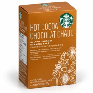 هات چاکلت فوری استارباکس طعم کارامل نمکی – Starbucks