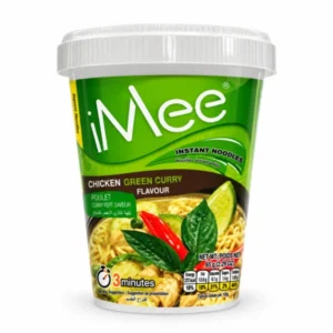 نودل لیوانی ادویه کاری و مرغ آی می ( Imee )
