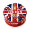 بیسکویت کوکی کره ای گاودین قوطی فلزی 208 گرم مدل London