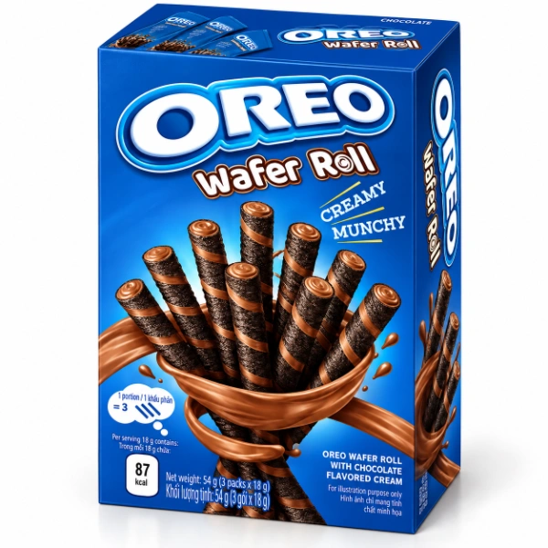 resized_a3066c5d-bf09-49fe-8312-34bb592933a2 ویفر رولی اورئو با مغز شکلات oreo wafer roll