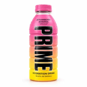 نوشیدنی پرایم(PRIME) با طعم توت فرنگی و موز ۵۰۰ml